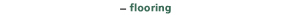 Flooring