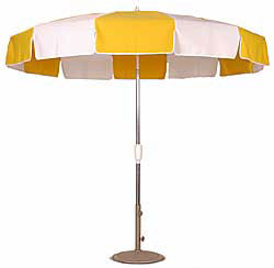 Outdoor Patio, Deck and Garden Furniture - Standard Crank and Finger-Tilt Umbrella